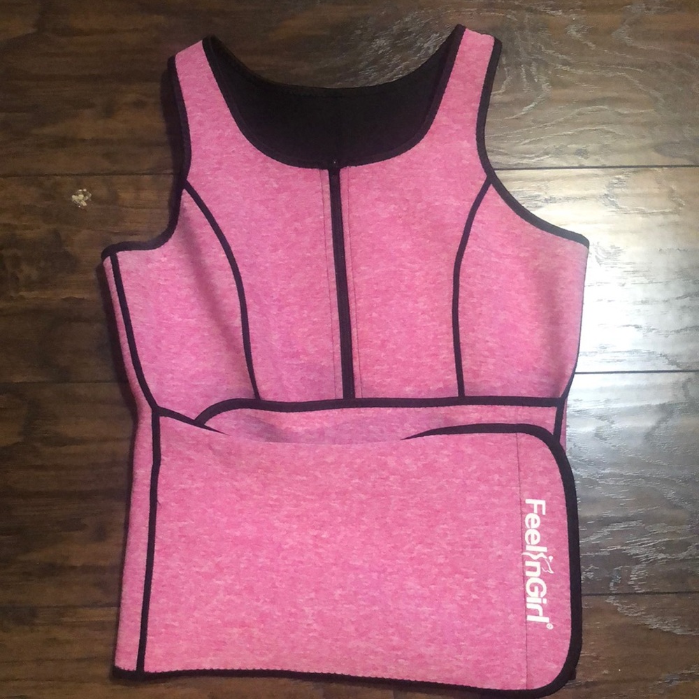 Neoprene Sauna Suit Tank Top vest